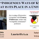 Frances Widdowson’s Wilfrid Laurier University Presentation