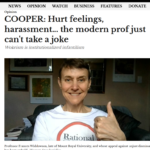 Hurt feelings, harassment…the modern prof just can’t take a joke