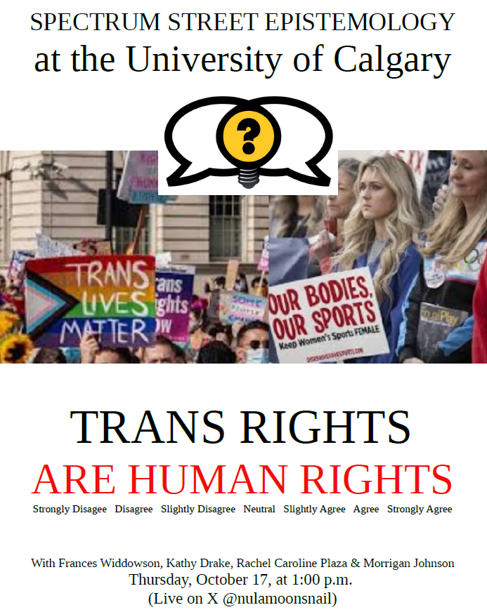 Spectrum Street Epistemology Session on Trans Rights Breakdown