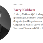 Barry Kirkham’s presentation for the Truth and the Law event