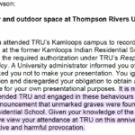 The worst university in Canada? (Thompson Rivers University)