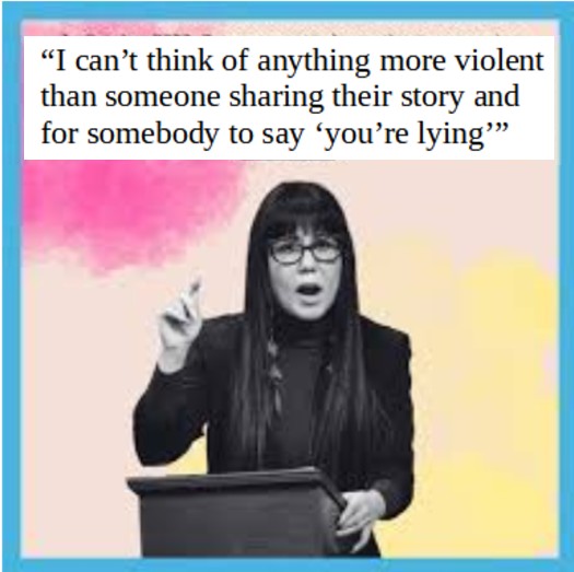 Leah Gazan’s examples of “Residential School Denialism”