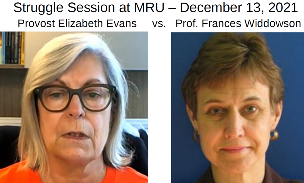 Appeal of Frances Widdowson’s Lack of Reinstatement – February 6, 2026