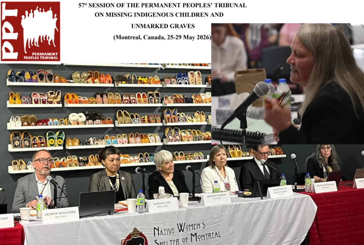 Nina Green’s email about the Permanent Peoples’ Tribunal (PPT)