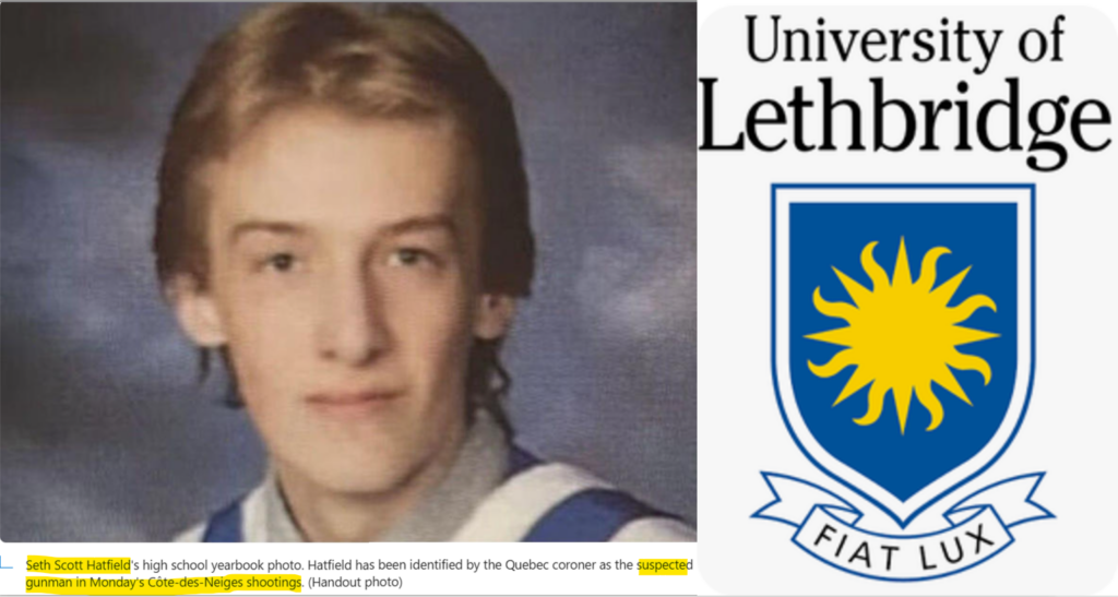 Why are University of Lethbridge students so violent?