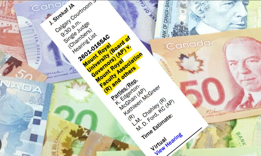 MRU Versus MRFA: Court of Appeal Shenanigans